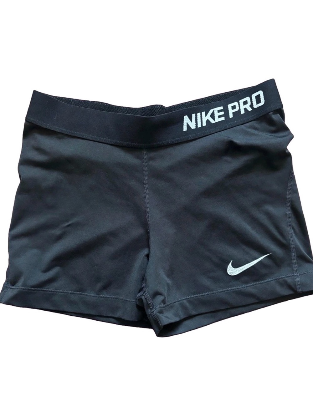 Nike Pro Dri-FIT 3" Training Shorts Black Womens Size M